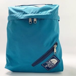 Vintage The North Face Backpack (Made in USA) -Teal, YKK Zipper, Great Condition
